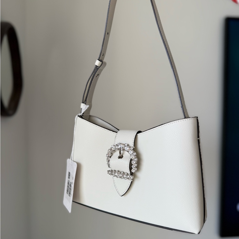 NWT Jimmy Choo Cheri Milk Hobo Shoulder Bag - Picture 8 of 8
